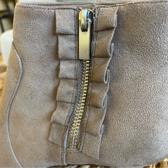 Bella Vita Women’s Tan Suede Dress Bootie Ankle Boot Sz-8 - Picture 5 of 14